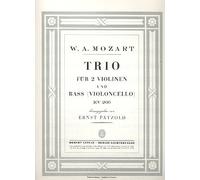 Wolfgang Amadeus Mozart-Trio KV 266-2 Violines y Contrabajo [Violonchelo]
