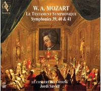 Jordi Savall – Le Testament Symphonique – Sinfonías 39, 40 y 41 – CD