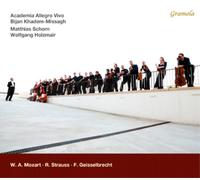 Wolfgang Amadeus Mozart – W.A. Mozart / R. Strauss / F. Geisselbrecht – CD – NAXOS