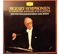 Wolfgang Amadeus Mozart - Wiener Philharmoniker , Karl Böhm - Symphonien - 29, 35 (Haffner), 38 (Prager), 39, 40, 41 (Jupiter) - Deutsche Grammophon - 2740 268