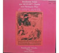 Wolfgang Amadeus Mozart - Wolfgang Amadeus Mozart - Hermann Prey , Staatskapelle Dresden Dirigent Otmar Suitner - Berühmte Arien Aus MOZART-Opern Mit Hermann Prey - ETERNA - 8 25 739