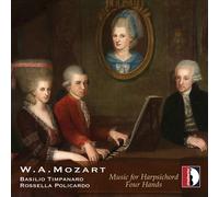 Wolfgang Amadeus W.A. Mozart: Music for Harpsichord Four (CD) (Importación USA)
