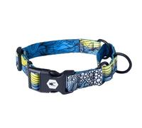 Wolfgang Collar de perro Martingale prémium para perros pequeños, medianos y grandes, fabricado en Estados Unidos, estampado DawnPatrol, pequeño (5/8 pulgadas x 10-12 pulgadas)