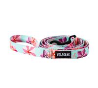 Wolfgang - Correa prémium para perros pequeños, medianos y grandes, fabricada en Estados Unidos, estampado DigiFloral, grande (1 pulgada x 6 pies)