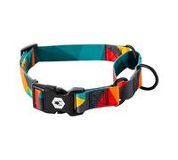 Wolfgang Man & Beast Collar de perro Martingale de alta calidad para perros pequeños, medianos y grandes, fabricado en Estados Unidos, estampado de formas inastillables, XL (1 pulgada x 22-29