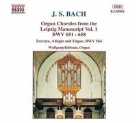 Wolfgang Rübsam - Chorals du Manuscrit de Leipzig, vol.1 BWV 651-658 / Toccata, adagio & fugue BWV 564