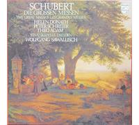 Wolfgang Sawallisch, Donath, Schreier, Adam - Die grossen Messen - The Great Masses. Messe D 950 und Messe D 678. Wolfgang Sawallisch, Donath, Schreier, Adam Stereo