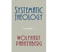 Wolfhart Pannenberg Systematic Theology (Tapa blanda) (Importación USA)
