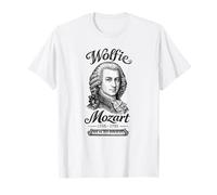 Wolfie Mozart Teclado de Piano de Retrato de música clásica Camiseta
