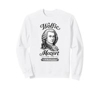 Wolfie Mozart Teclado de Piano de Retrato de música clásica Sudadera