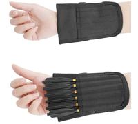 wolfman Tiro con Arco Carcaj Portabolas Ballesta Carcaj Mini Ballesta Flechas Carcaj Guardabrazos Portaflechas para Mini Ballesta (Puede Contener 12 Flechas, Negro)