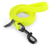 Wolfone 1,5m de Cuerda de Entrenamiento Amarilla, Resistente al Agua para Perros, Correa Resistente y fácil de Limpiar, Adecuada para retiros de Llamada, natación, Camping, Playa, Caza, Paseos