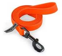 Wolfone 1,5m de Cuerda de Entrenamiento de Color Naranja, Resistente al Agua para Perros, Correa Resistente y fácil de Limpiar, Adecuada para retiros de Llamada, natación, Camping, Playa, Caza, Paseos
