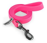 Wolfone 1,5m de Cuerda de Entrenamiento Rosado, Resistente al Agua para Perros, Correa Resistente y fácil de Limpiar, Adecuada para retiros de Llamada, natación, Camping, Playa, Caza, Paseos