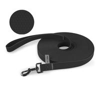 Wolfone Correa de entrenamiento resistente y resistente para perros con mango antideslizante, correa larga impermeable para actividades al aire libre