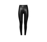 WOLFORD Leggings con aspecto de cuero JO negro | 42