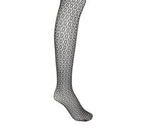 WOLFORD Medias de moda DAISY NET blak negro | S