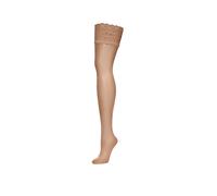 Wolford Satin Touch 20 Stay-Up Medias, 20 DEN, Beige (Gobi 4365), S para Mujer