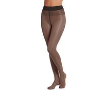 Wolford Mujeres Satin Touch Medias Cómodas en Casi Negro con Puntera Reforzada - 20 Denier - Poliamida y Elastano - Medianas