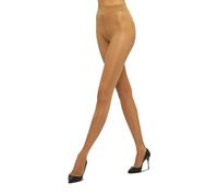Wolford Mujeres Satin Touch Medias Confort en Color Caramelo con Puntera Reforzada - 20 Denier - Poliamida y Elastano - Pequeño
