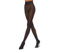 Wolford NEW Neon 40 Medias-Pequeña-Casi Negro