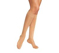 Wolford Pure Energy 30 Leg Vitalizer Ceidos, 30 DEN, Beige (Gobi), L para Mujer