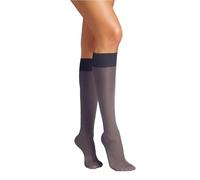 Wolford Satin Touch 20 Knee-Highs Calcetines Altos, 20 DEN, Azul, S para Mujer