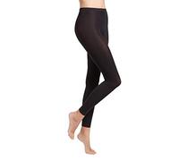 Wolford Velvet 66 Leggings Medias, 65 DEN, Negro, L para Mujer