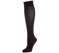 Wolford Velvet de Luxe 50 Knee-Highs Calcetines Altos, 50 DEN, Negro (Nearly Black 7212), S para Mujer