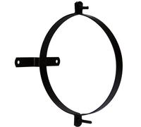 Wolfpack 22010041 Abrazadera Para Tubo Estufa Vitrificada Con Soporte 200 mm. (2 Piezas)