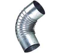 Wolfpack 22010056 - Codo estufa galvanizado de 120 mm 90°