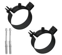 Wolfpack 22013280 - abrazadera tubo, estufa pellet, vitrificado, con s