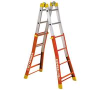 Wolfpack 23020450 Escalera Telescópica Mixta Wolfpack 4+4