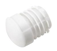 Contera Plastico Redonda Interior Blanca para Tubo Exterior Ø 25 mm. Bolsa 200 Unidades