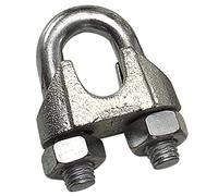 WOLFPACK LINEA PROFESIONAL - 1020027 Sujetacables Galvanizado 10 mm. 3/8" Uso Domestico