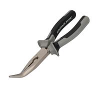 WOLFPACK LINEA PROFESIONAL Alicates Boca Curva 200 mm. Acero Cromo Vanadio DIN-ISO 5745 Alicates Punta Curva, Alicates Boca Curva Larga,