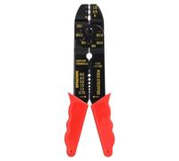 WOLFPACK LINEA PROFESIONAL Alicates Crimpar Terminales Con Pelacables 195 mm.