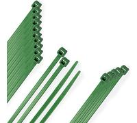 WOLFPACK LINEA PROFESIONAL Brida Nylon 100% Color Verde 2,5 x 100 mm