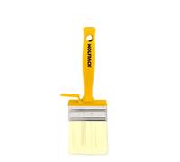 WOLFPACK LINEA PROFESIONAL Brocha Profesional Techos 70x30 mm. Cerda Blanca. Mango Ergonomico, Con Gancho. Brocha Pintura, Brocha Pintor Profesional
