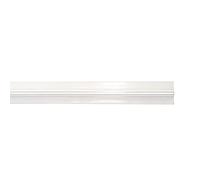 WOLFPACK LINEA PROFESIONAL - Burlete Puerta Pvc Transparente Con Goma 1 Metro