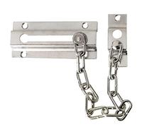WOLFPACK LINEA PROFESIONAL - Cadena Seguridad Puerta Plateada (Blister 1 Pieza)