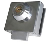 WOLFPACK LINEA PROFESIONAL - Cerradura Cbm 2004 Puerta Cristal Llave Plana