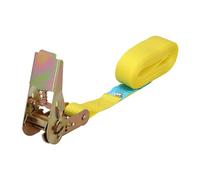 WOLFPACK LINEA PROFESIONAL Cinta De Amarre con Ratchet 4 Metros x 25 mm. Trinquete Metalico Automatico, Cincha, Eslinga Mercancia, Correa Sujeción