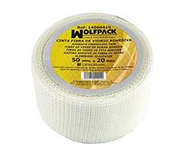 WOLFPACK LINEA PROFESIONAL Cinta Fibra Vidrio Adhesiva 50 mm. x 20 m.