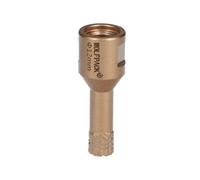 WOLFPACK LINEA PROFESIONAL - Corona Diamante Para Amoladora Ø 12 mm. Conexión Rosca M14. Corte Seco
