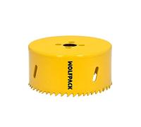 WOLFPACK LINEA PROFESIONAL - Corona Sierra Bimetal Ø 95 mm. Templado Termico, Base Reforzada. Corona Madera, Broca Agujeros Madera, Acero, Hierro, Plasticos