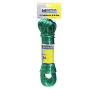 WOLFPACK LINEA PROFESIONAL - Cuerda Plastificada Cable Acero Ø 3,5 mm. (Madeja 20 m.)