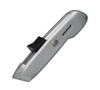 WOLFPACK LINEA PROFESIONAL Cutter Autoretractil Con Hoja Acero Sk5 Carcasa De Aluminio Diseño Ergonomico, Cuchillo Seguridad, Cutters Seguridad,