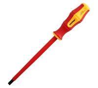 WOLFPACK LINEA PROFESIONAL Destornillador Plano Aislado Certificado VDE 1.000 V. 1.6 Ø 8,0 x 175 mm