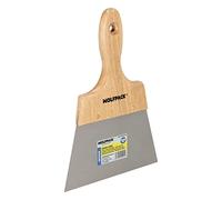 WOLFPACK LINEA PROFESIONAL Espatula Techos Mango Madera Hoja Acero 90 x 160 mm.